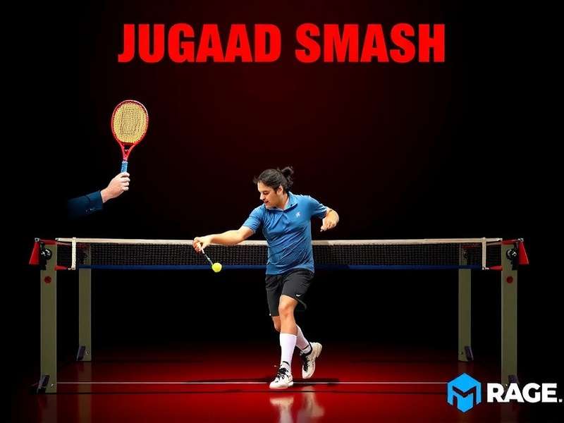 Racket Rage guide showing the Jugaad Smash technique